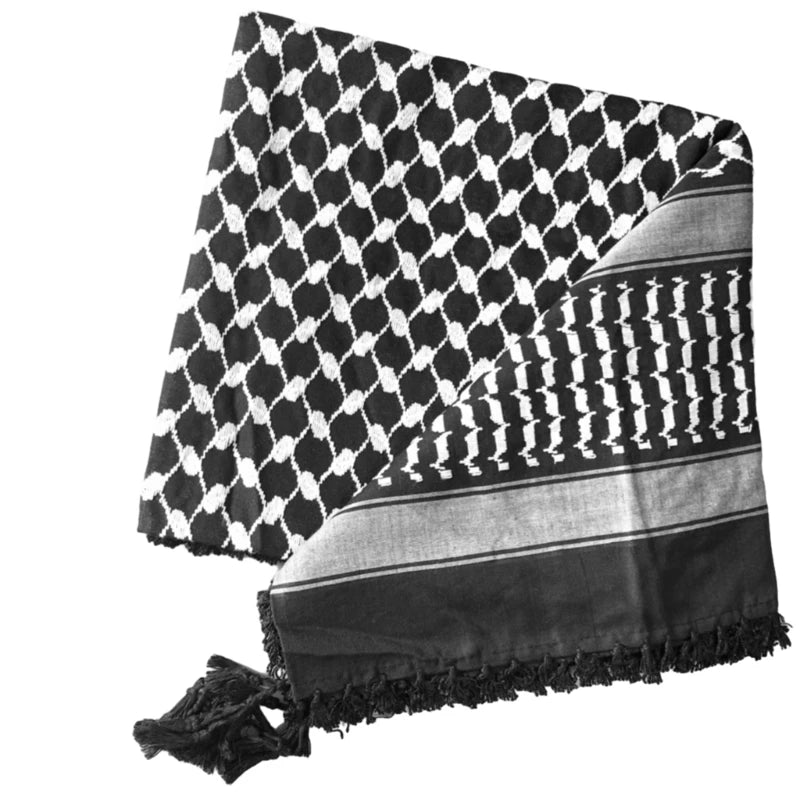 Heritage Bound – Classic Keffiyeh Jacquard Scarf