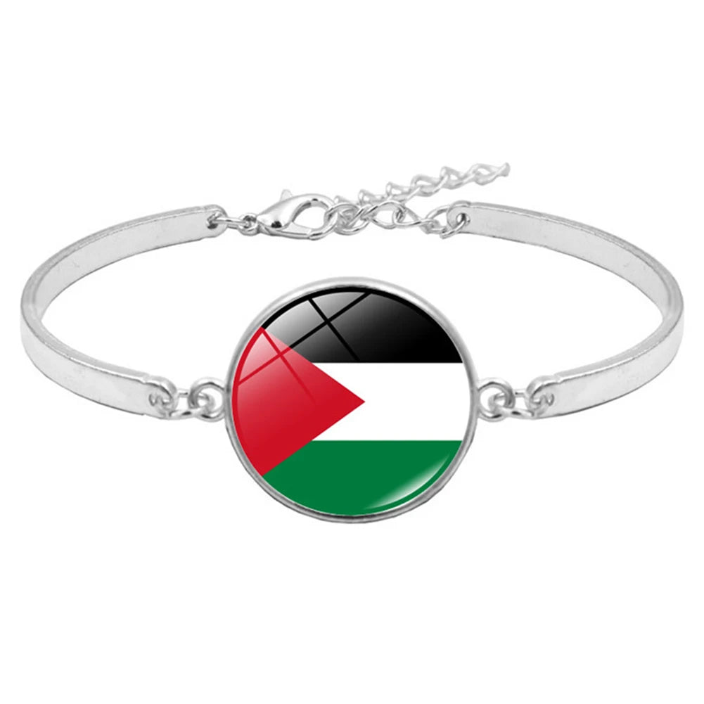 Wrist of the Nation – Palestine Flag Braided Bracelet