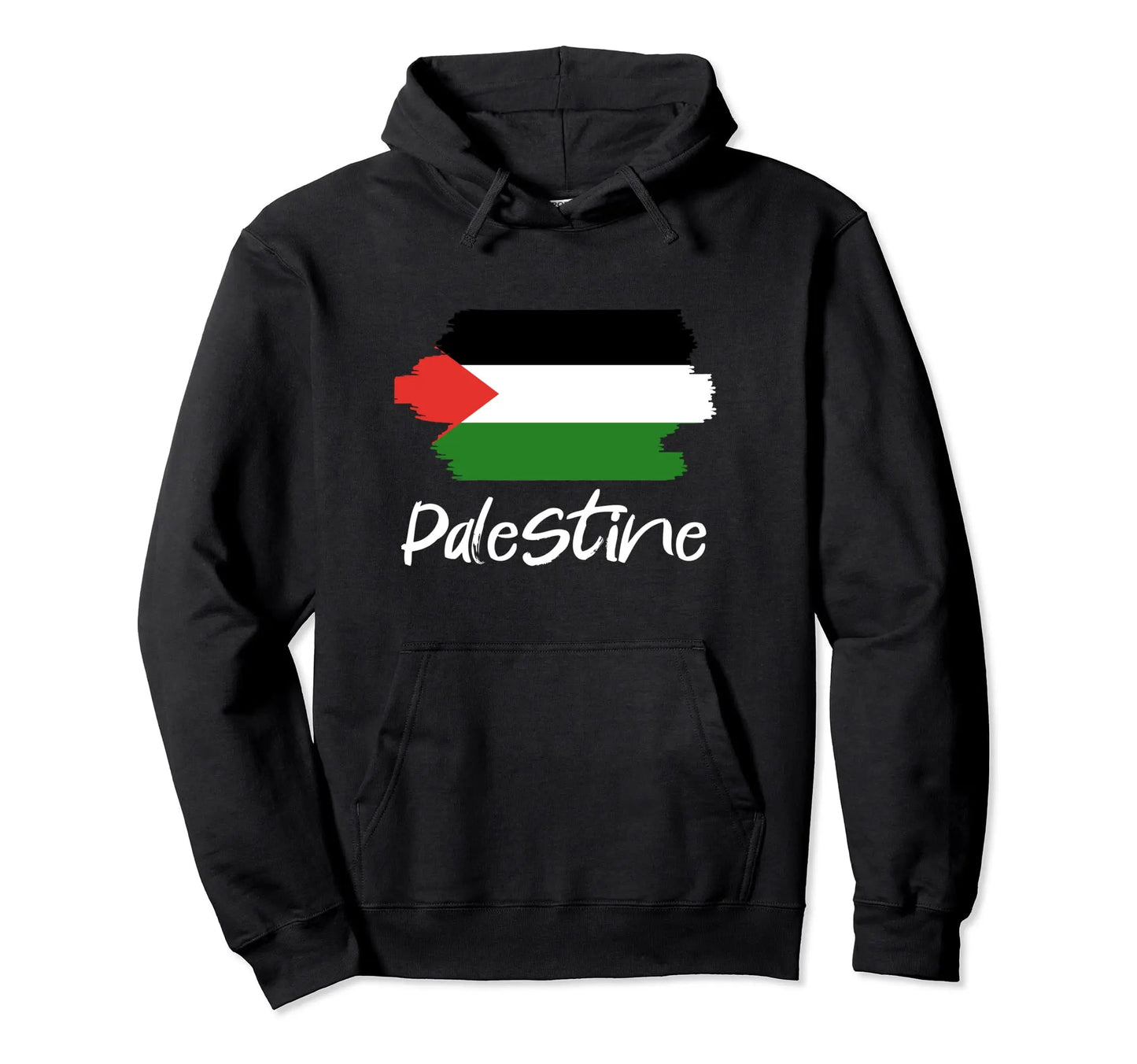 Voice in Thread – 2024 Palestine Flag Pullover Hoodie