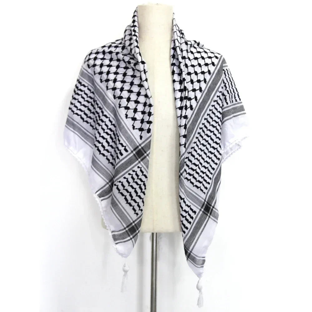 Echo of the Land – Palestine Yashmagh Keffiyeh Wrap