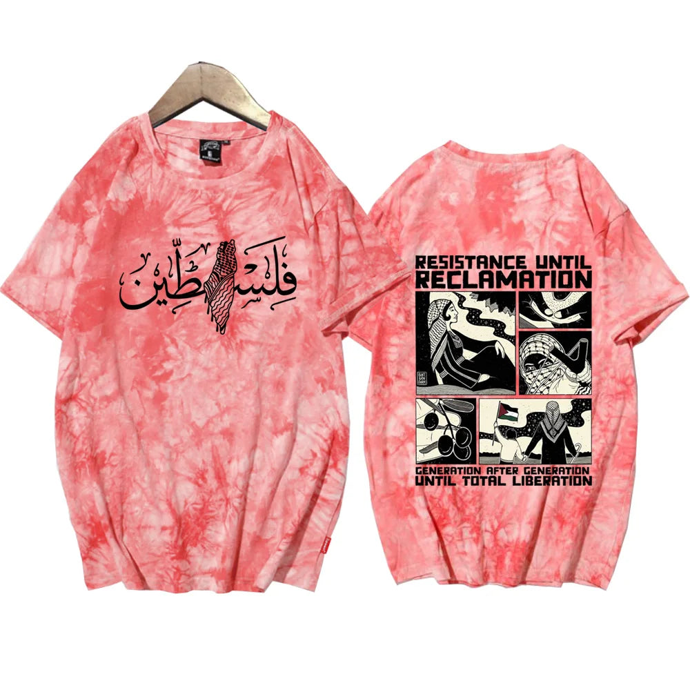 Reclaim the Hue – Tie-Dye Resistance Tee