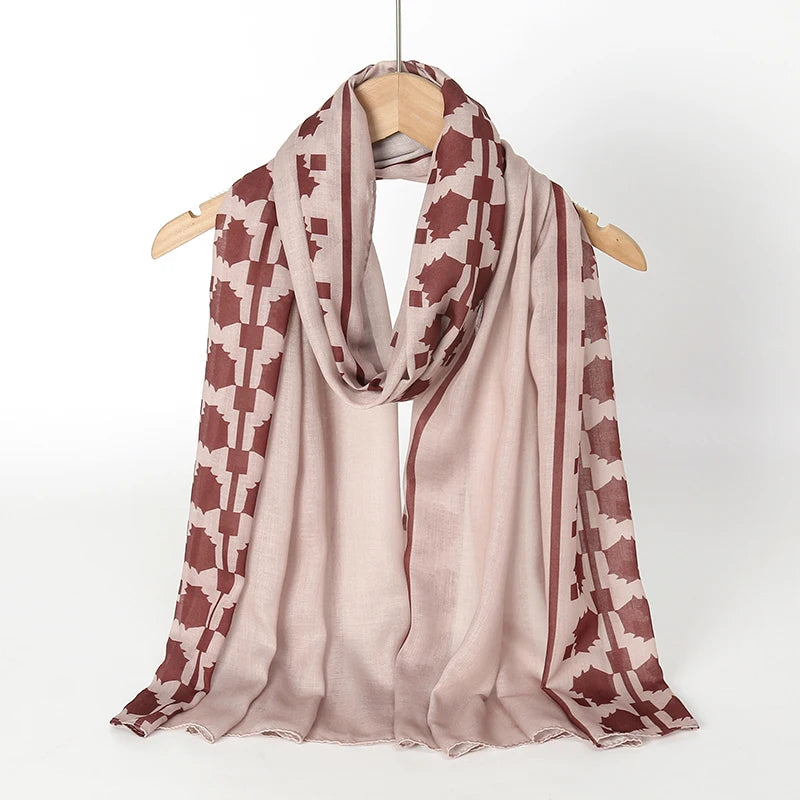 Threaded Legacy – Keffiyeh Chiffon Hijab