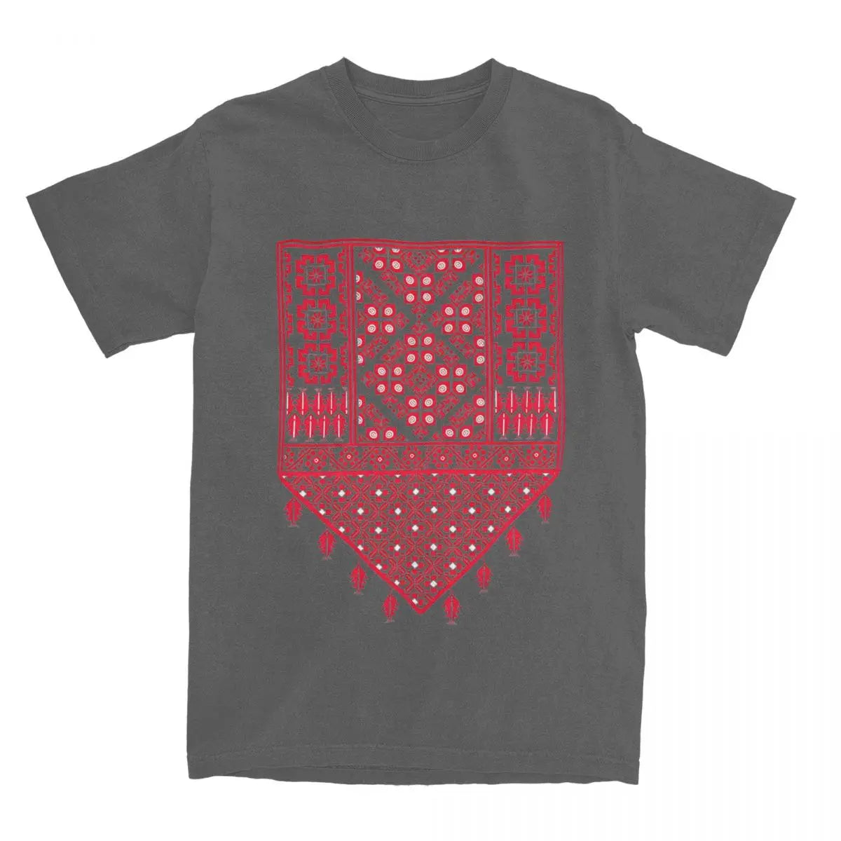Threads of Heritage – Embroidered Palestine Street Tee