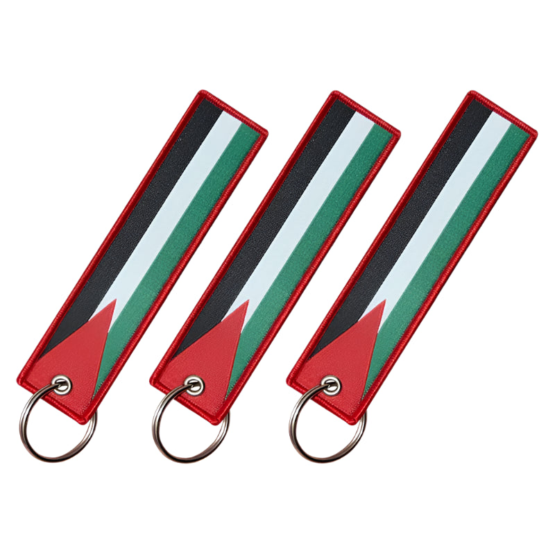 Thread of the Land – Flag Weave Keychain Set