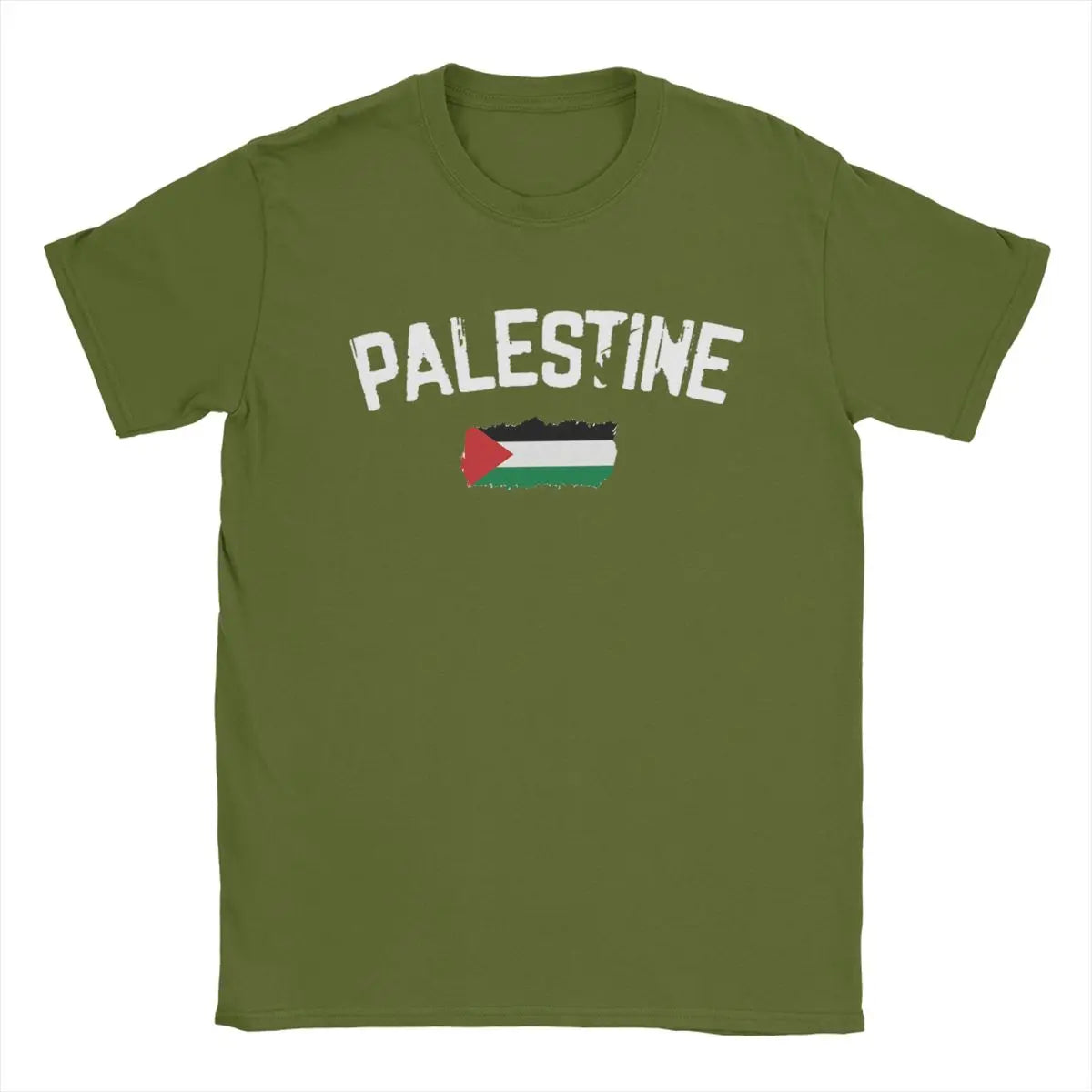 Freedom Threaded – Palestine Flag Cotton Tee