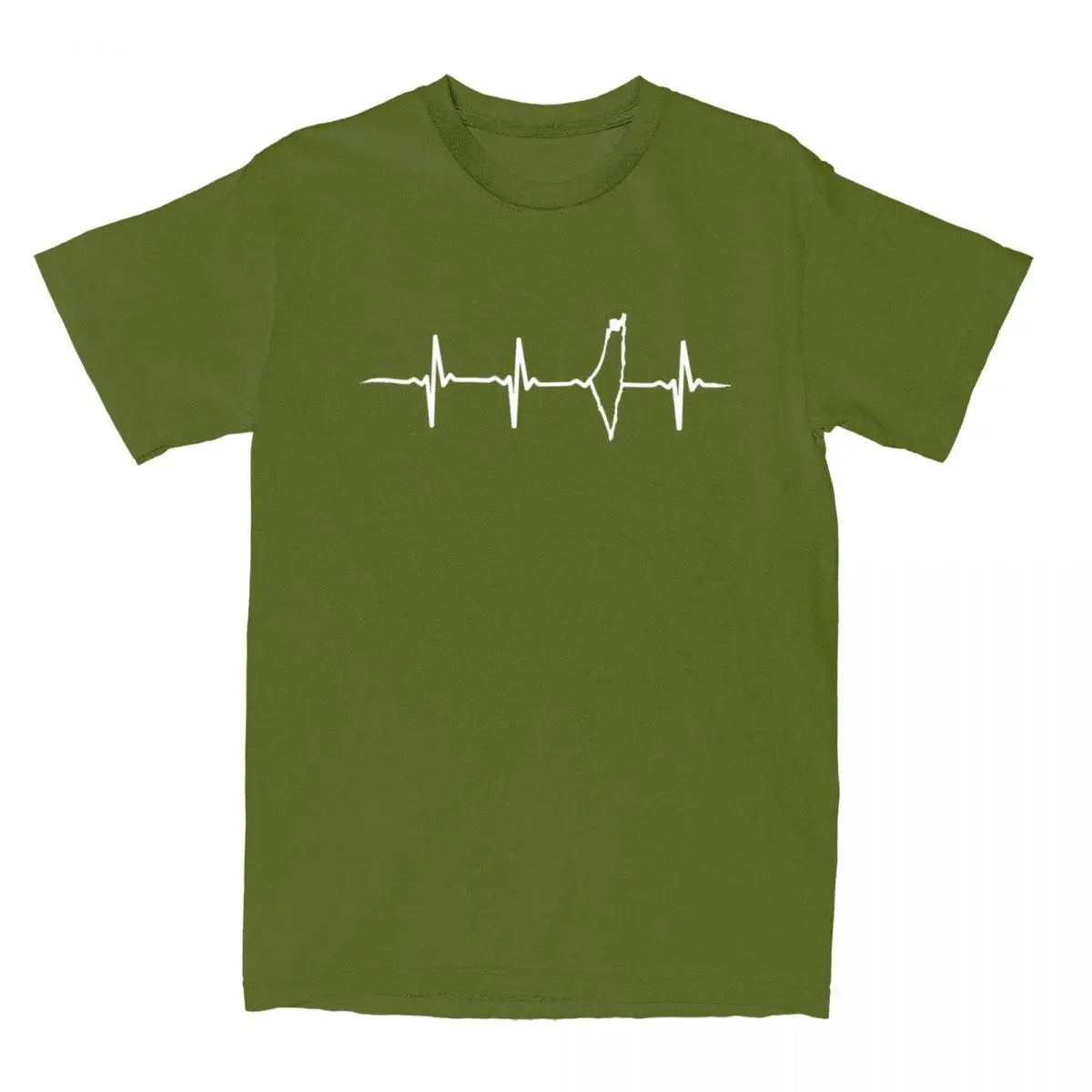 Heartbeat Nation – Palestine Keffiyeh Cotton Tee