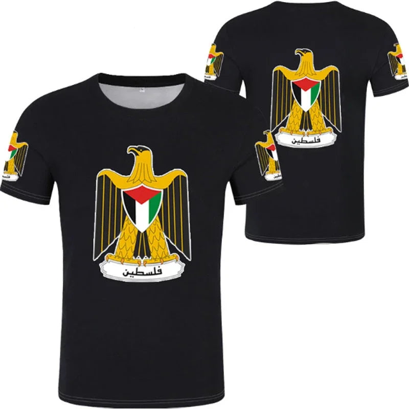 Flagborne Fire – Palestine National Football Tee