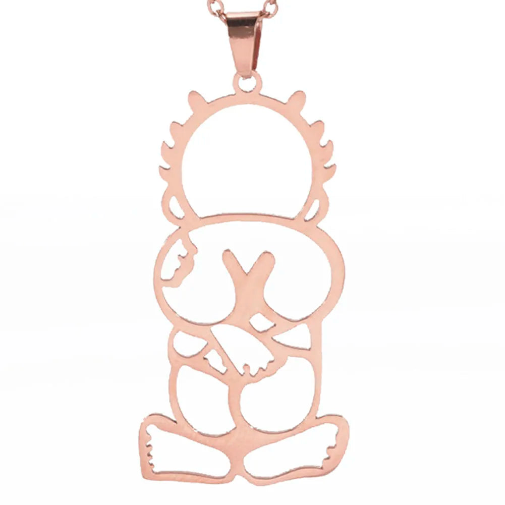 Back Turned, Spirit Unshaken – Handala Resistance Pendant