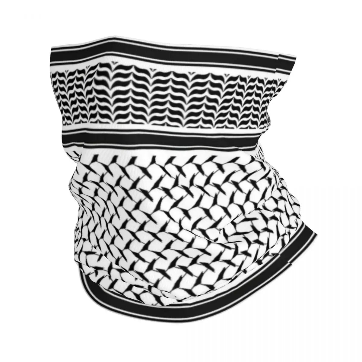 Land & Legacy – Palestinian Keffiyeh Map Gaiter
