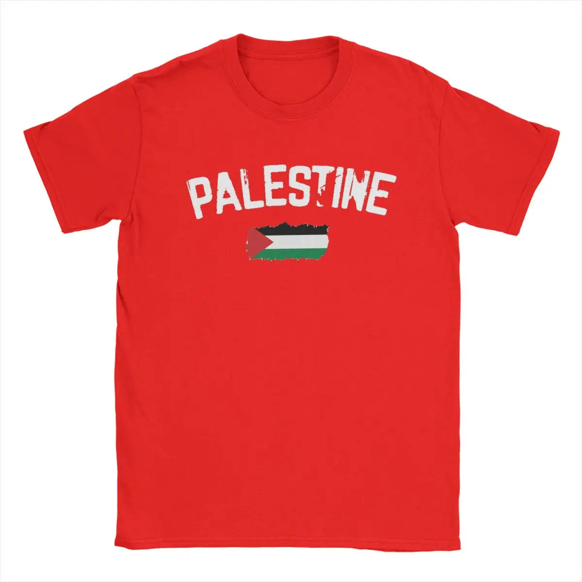 Threads of Resistance – Palestine Flag Cotton Tee