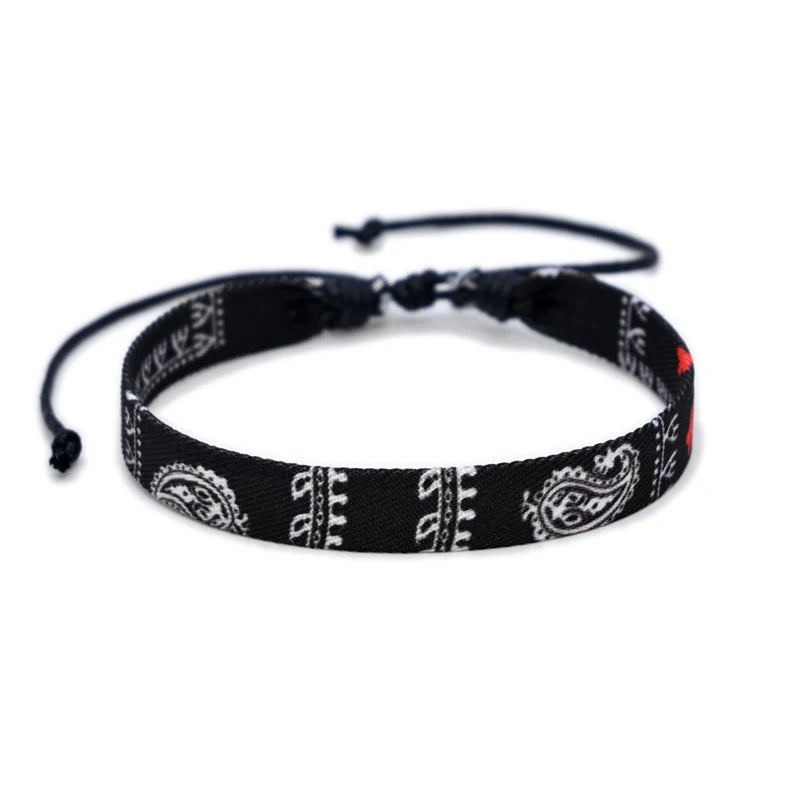 Threaded Unity – Palestine Prism Bracelet