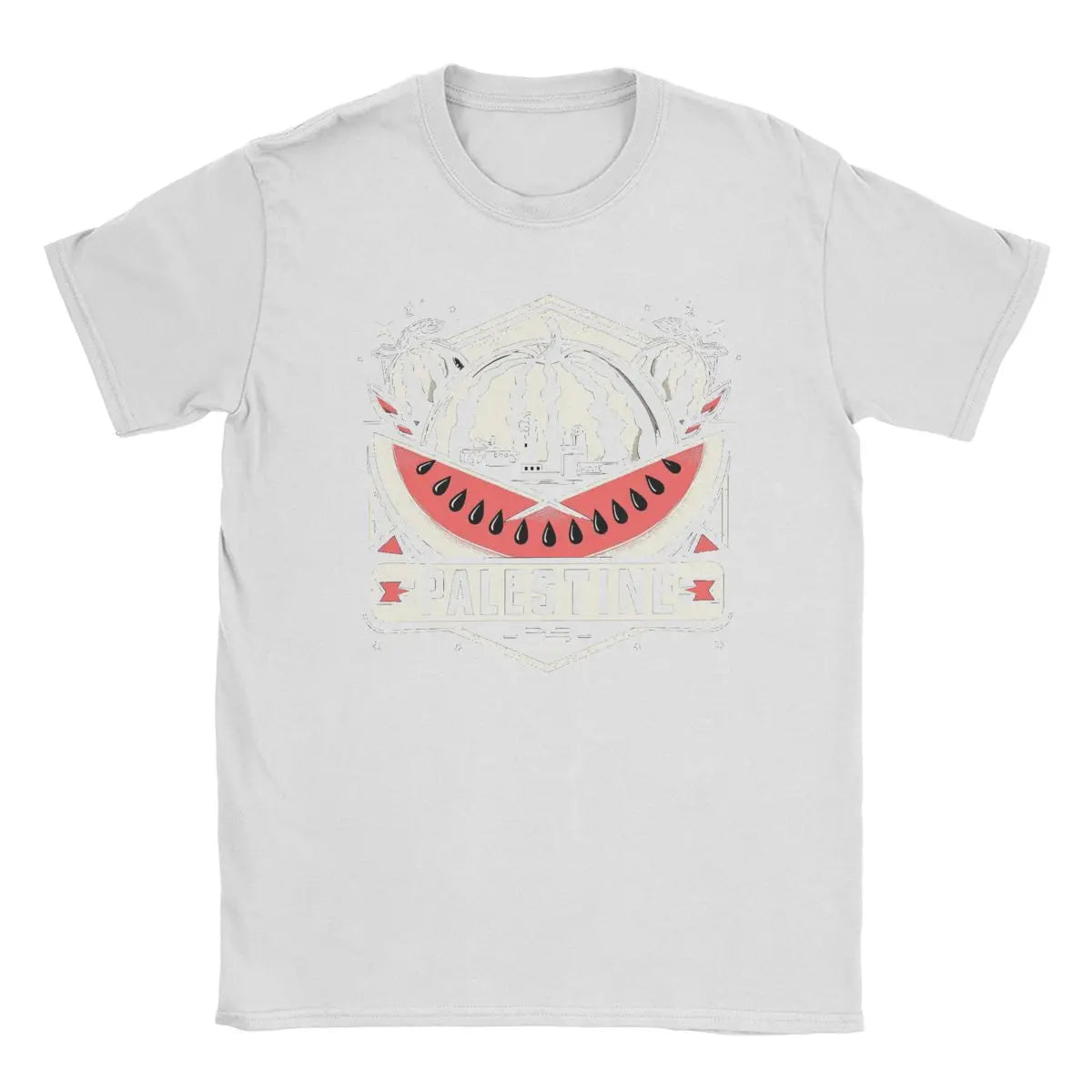 Red Flesh – Watermelon Symbol Tee (Men’s Cotton Streetwear)