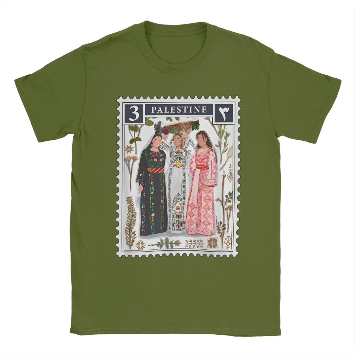 Heritage Stamped – Vintage Palestine Cotton Tee