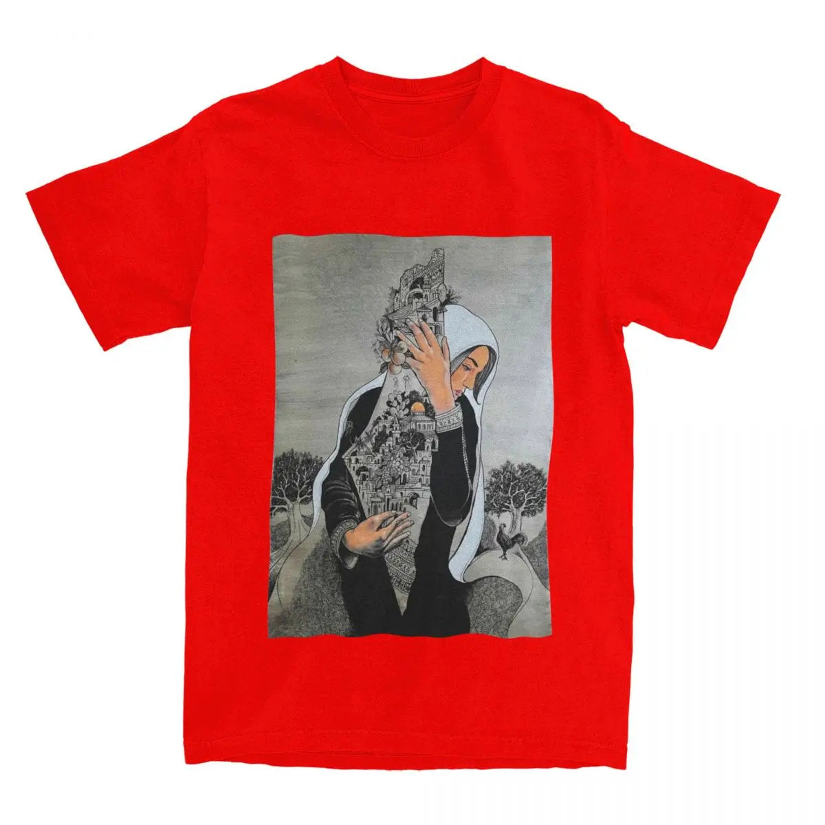 The Protector – Palestinian Woman Legacy Tee