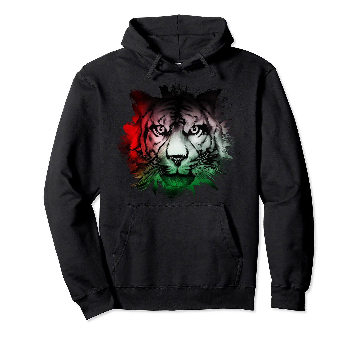 Flag Raised High – 2024 Palestine Cotton Pullover Hoodie