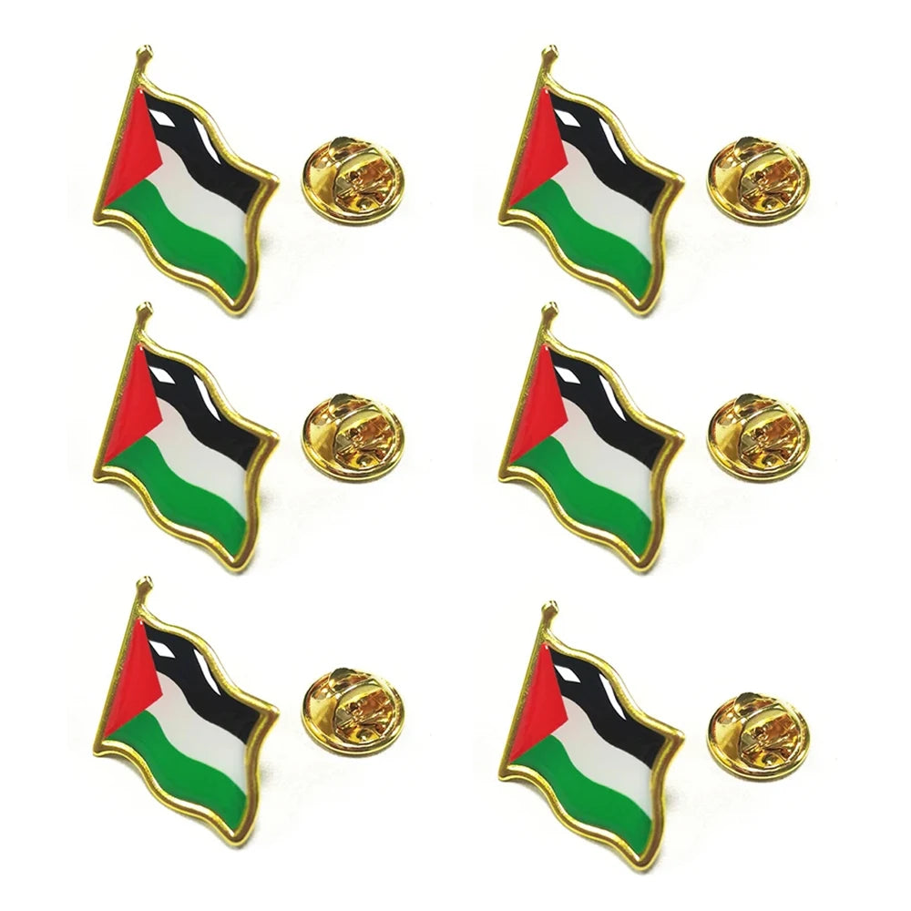 Roots of Resistance – Palestine Flag Pin Trio Set