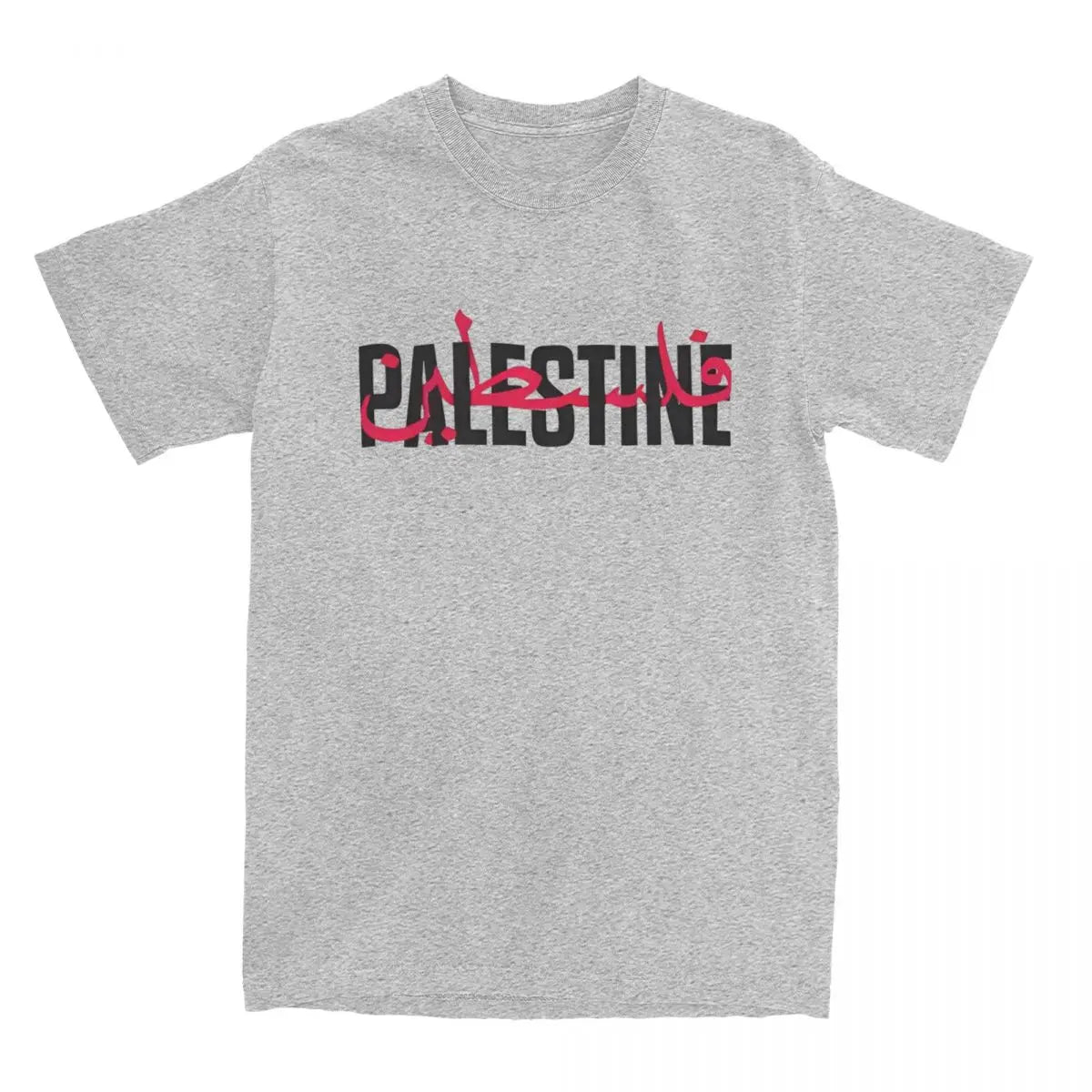 Word of the Land – Bilingual Palestine Tee (Men’s Cotton Fit)