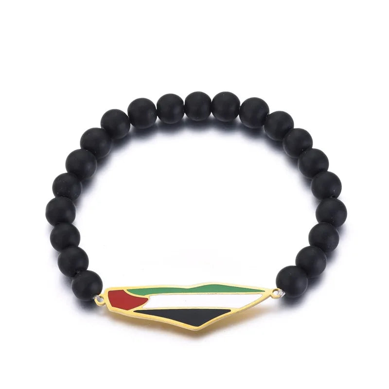 Landline – Steel Map of Home Bracelet