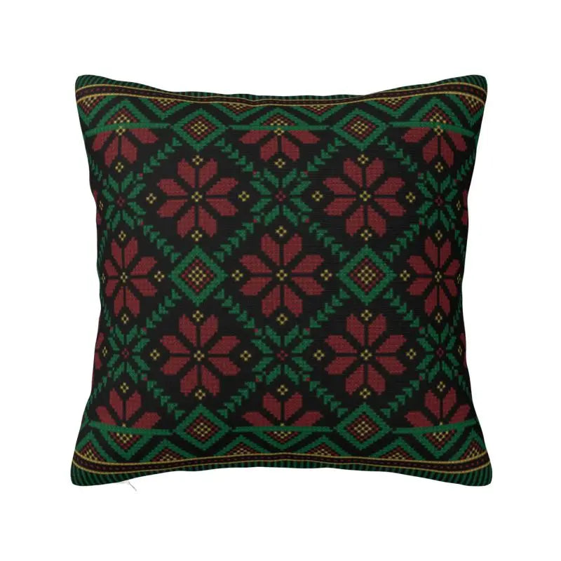 Legacy Woven – Custom Keffiyeh & Tatreez Pillow Cover