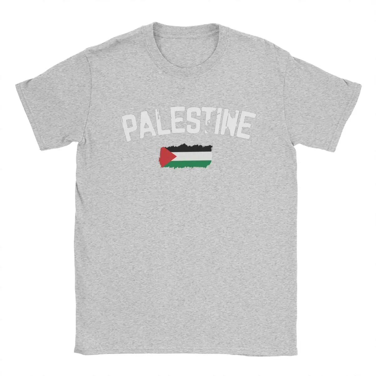 Threads of Resistance – Men's Palestine Flag Cotton Tee