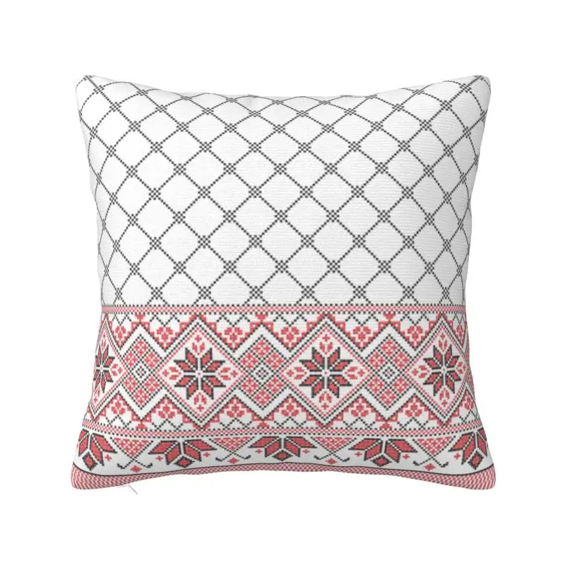 Tatreez Soul – Custom Keffiyeh Heritage Cushion Cover