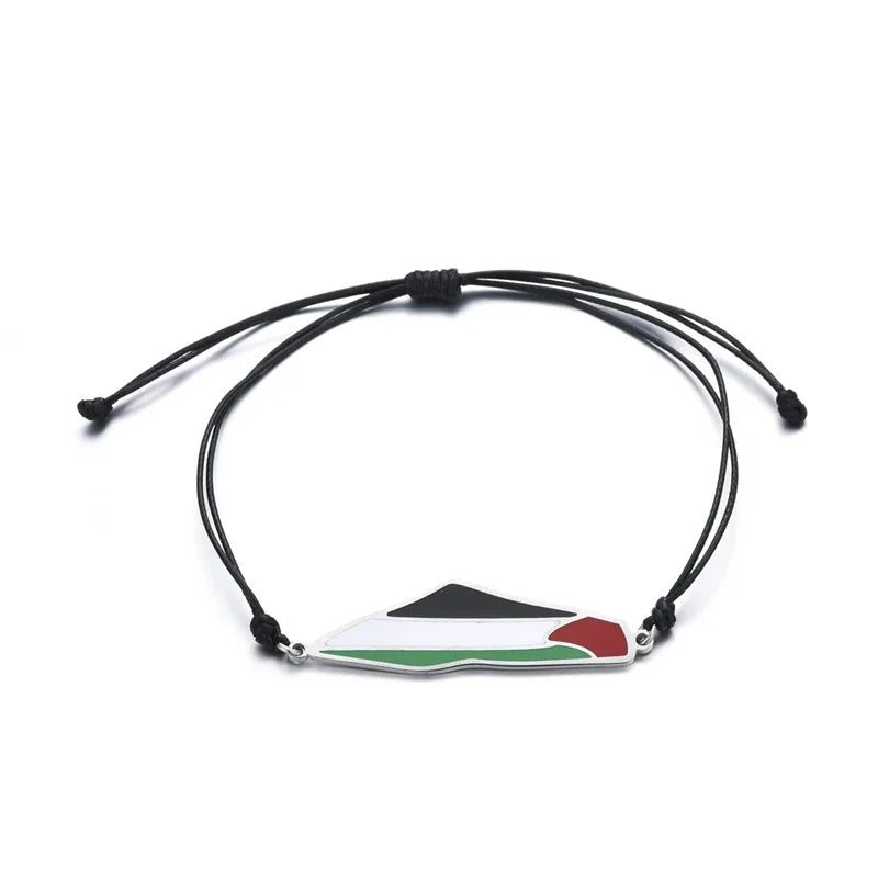 Landline – Steel Map of Home Bracelet