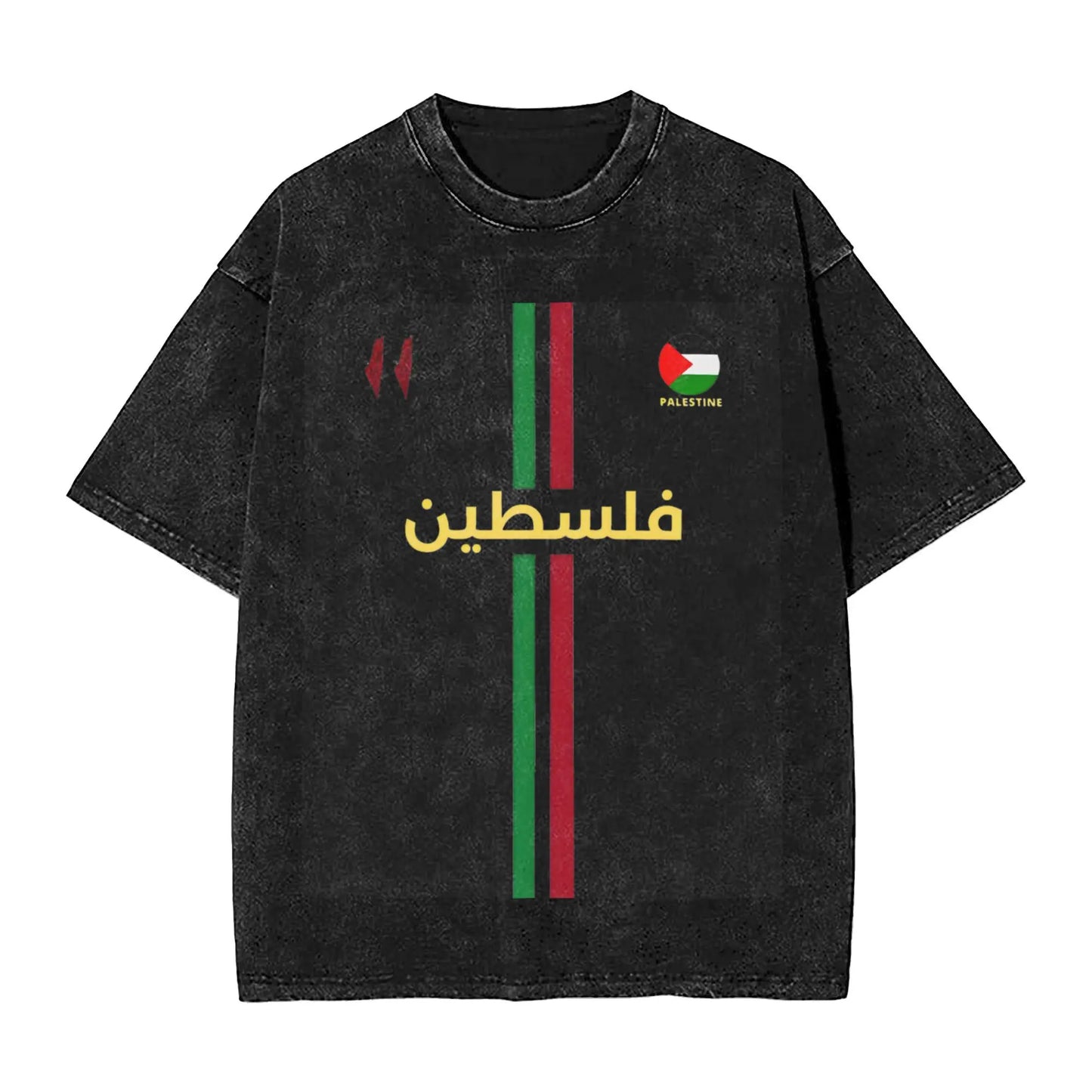 Victory Threads – Vintage Palestine Football Cotton Tee