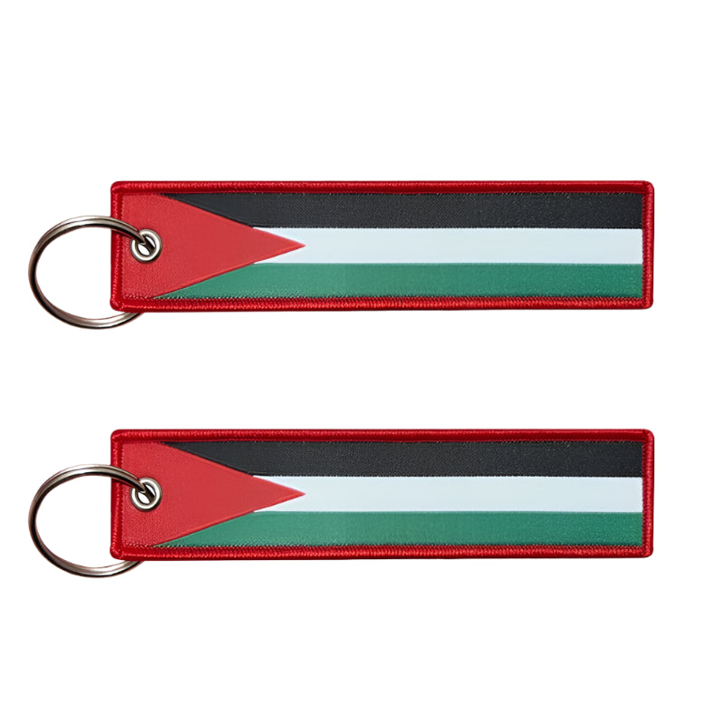 Thread of the Land – Flag Weave Keychain Set