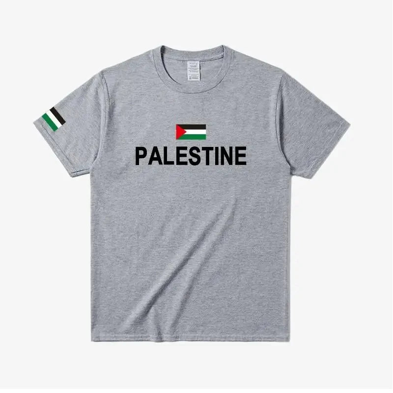 Victory Threads – Palestine National Flag Cotton Tee