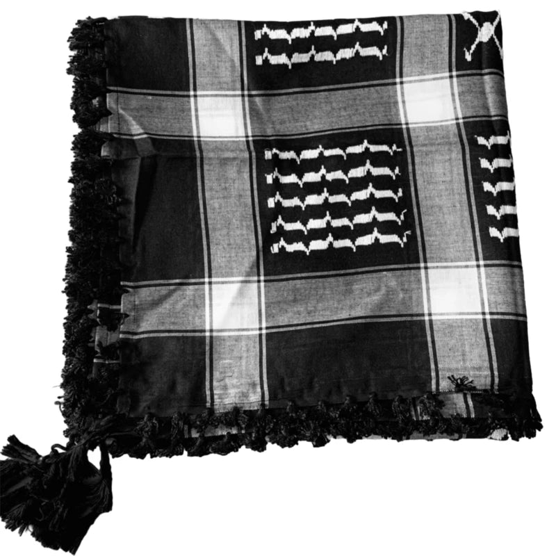 Heritage Bound – Classic Keffiyeh Jacquard Scarf