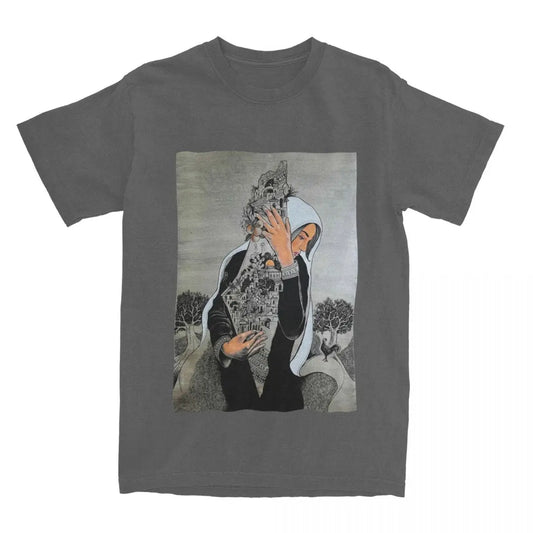 Guardian of the Land – Palestinian Woman Cotton Tee