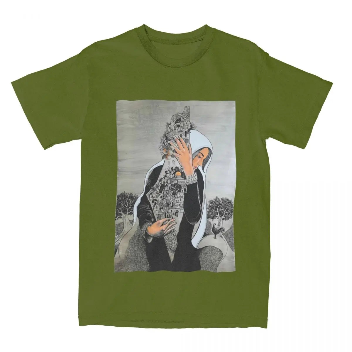 She Who Stands – Defender of the Land Cotton Tee