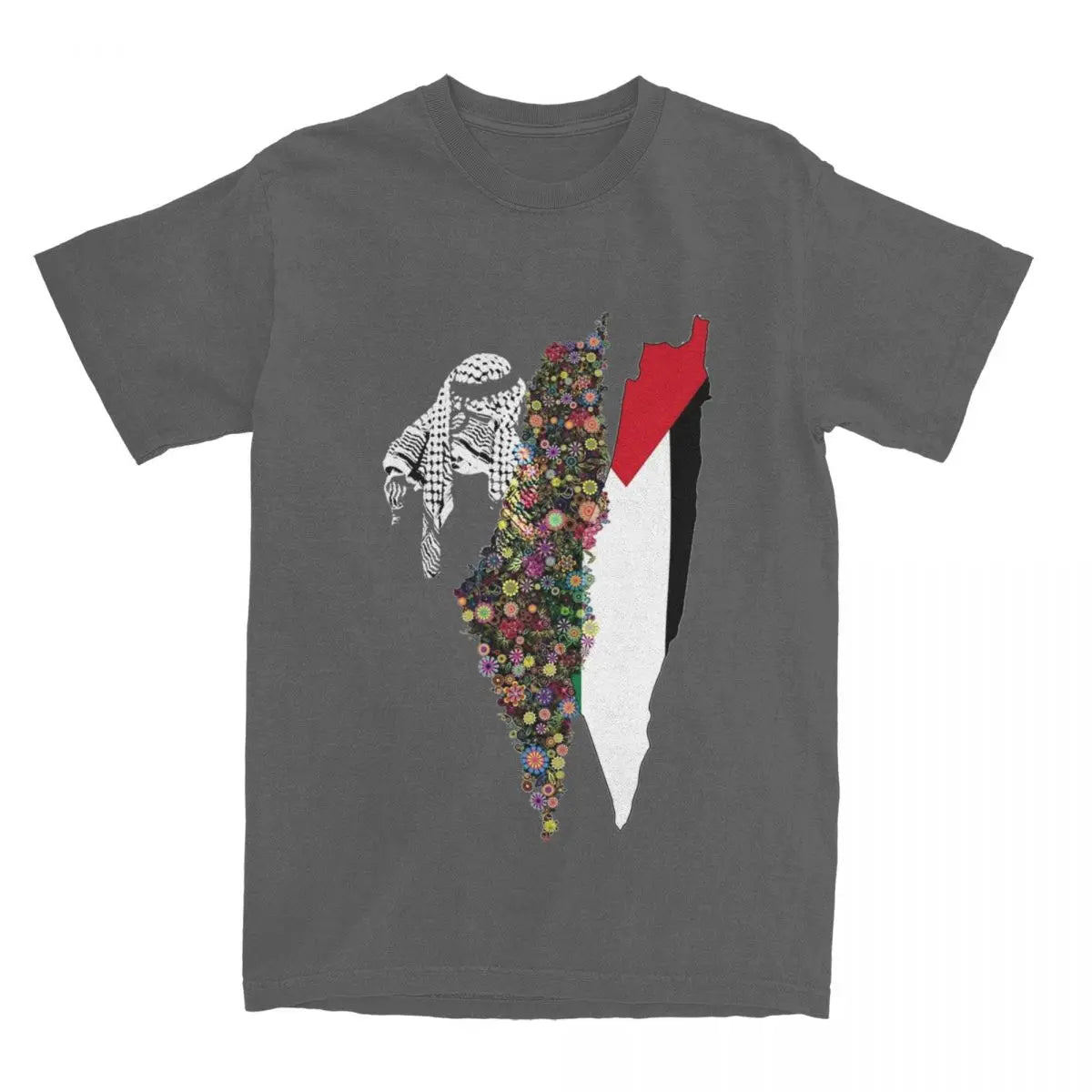 Jerusalem Spirit – Palestine Roots Pure Cotton Tee