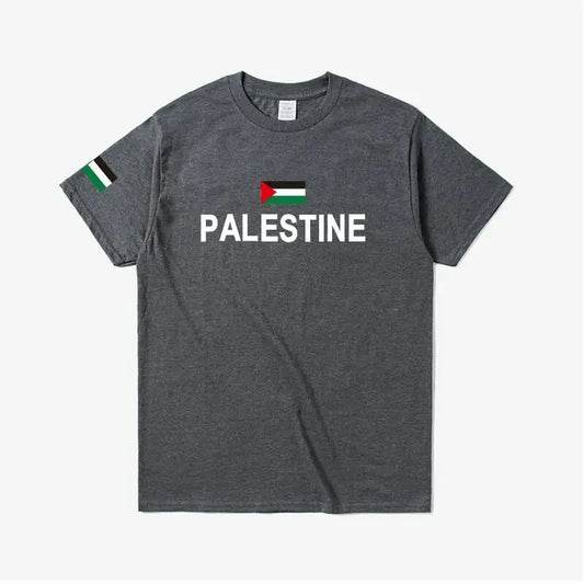 Victory Threads – Palestine National Flag Cotton Tee