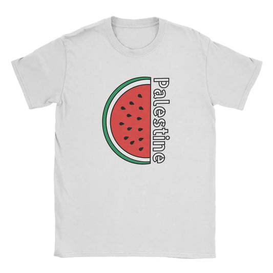 Palestine Watermelon Shirt – Men’s Cotton Summer Tee