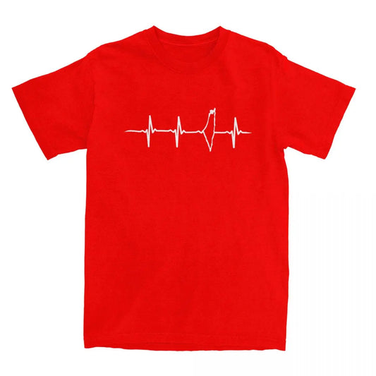 Heartbeat of the Homeland – Palestine Keffiyeh Cotton Tee