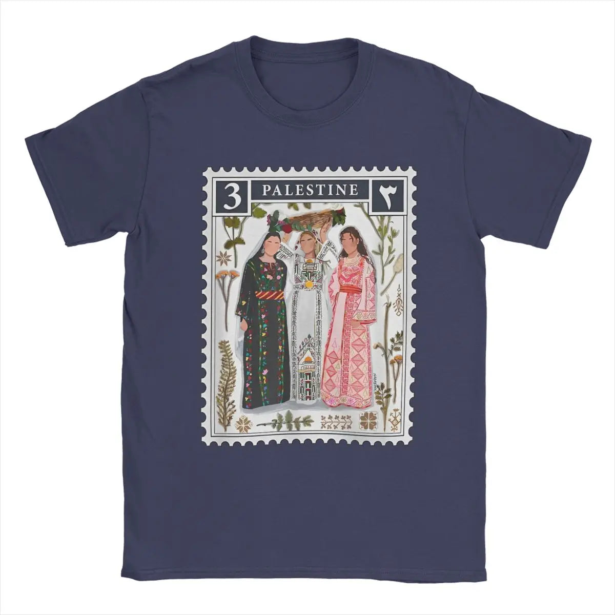 Heritage Stamped – Palestine Vintage Cotton Tee
