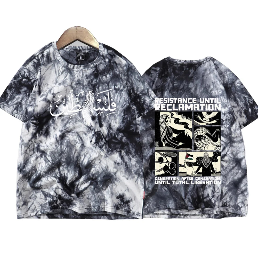 Resistance Reclaimed – Tie-Dye Activist Tee (Unisex)