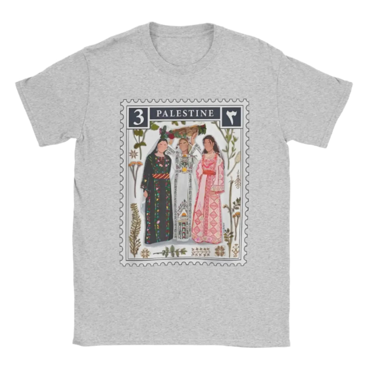 Stamped in Struggle – Palestine Vintage Cotton Tee