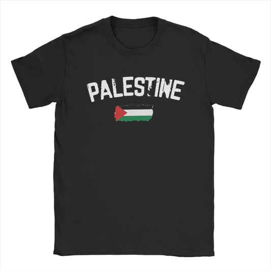 Freedom Worn Bold – Palestine Flag Heritage Tee