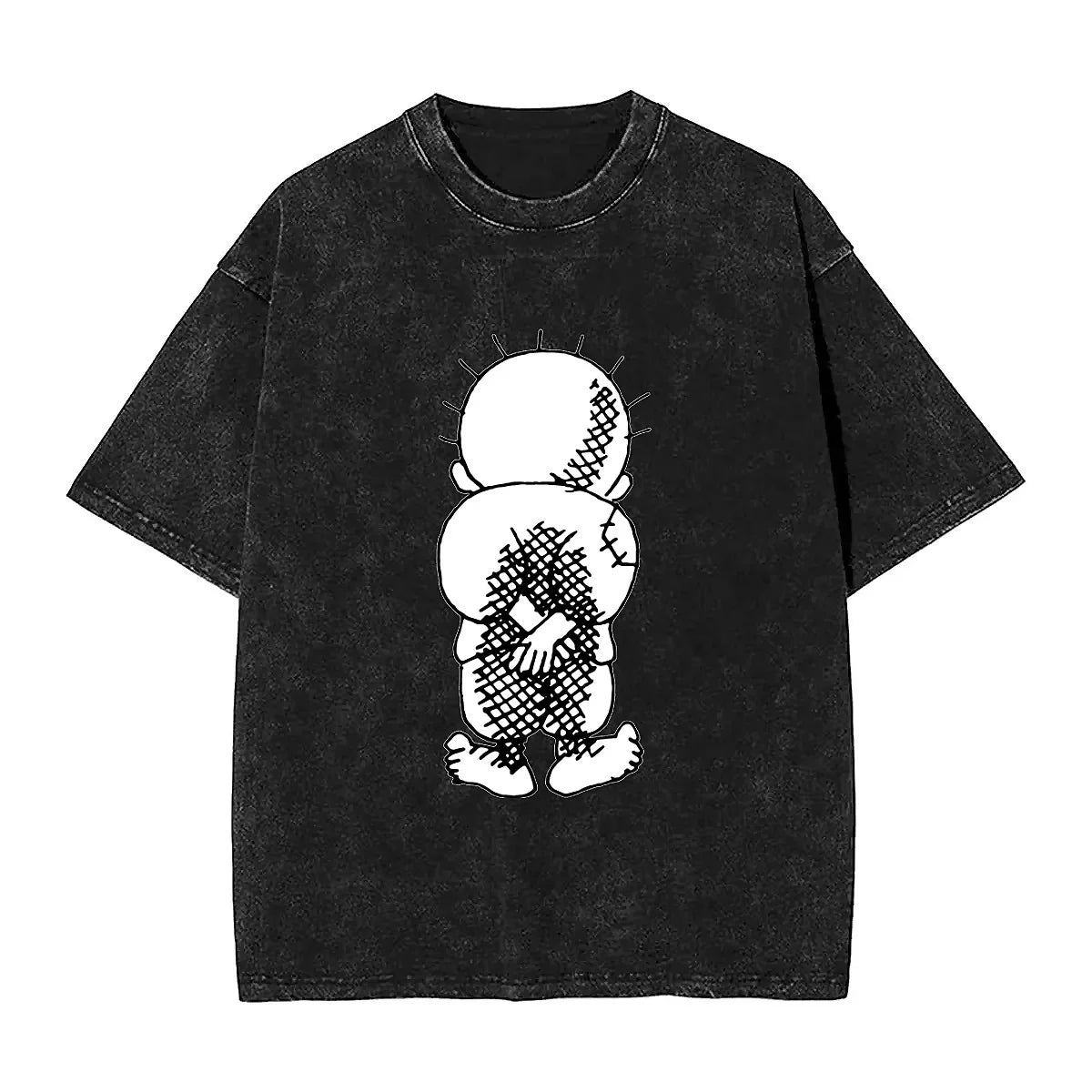Back Turned, Heart Forward – Handala Vintage Tee