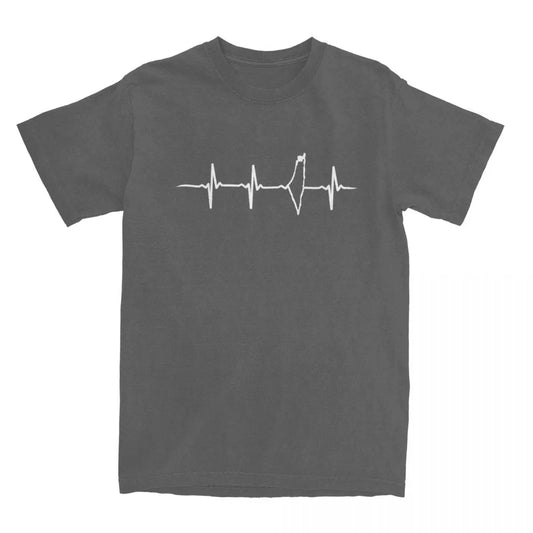 Heartlines – Palestine Is My Heartbeat Cotton Tee