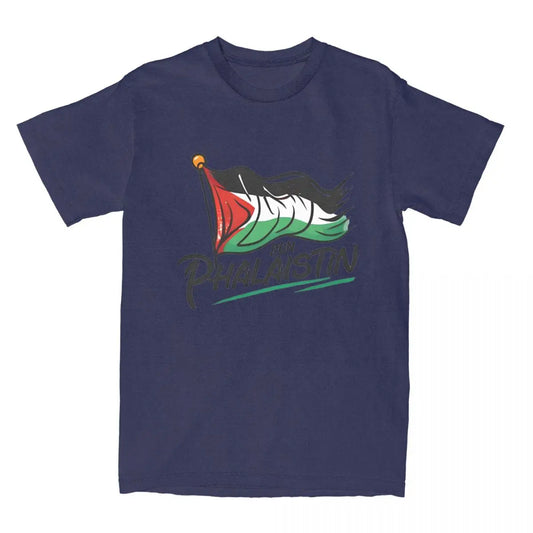 Freedom Worn – Vintage Palestine Flag Cotton Tee