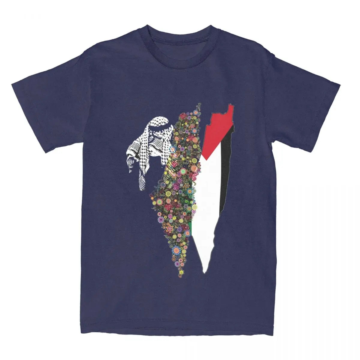 Jerusalem Spirit – Palestine Roots Cotton Tee