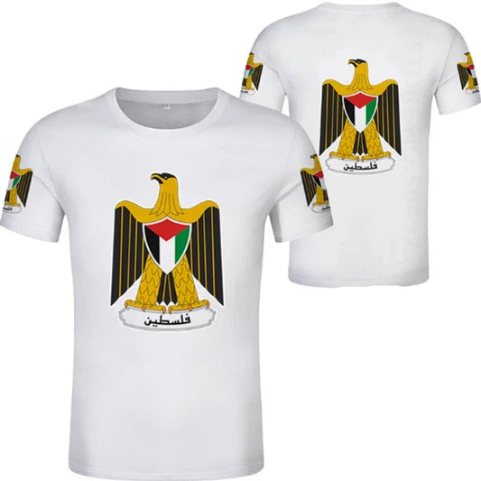 Flagborne Fire – Palestine National Football Tee