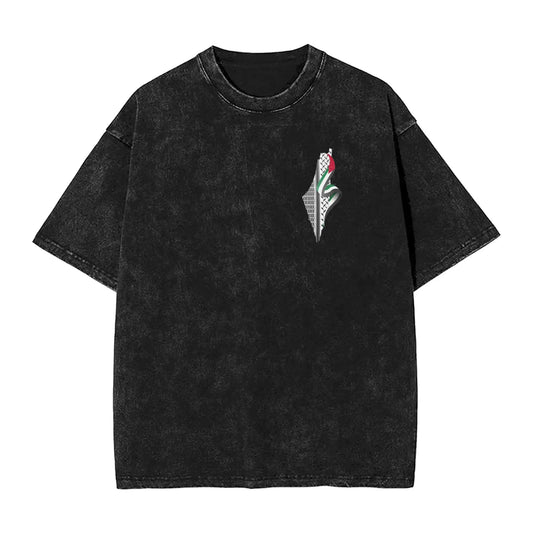 Flagroot – Cotton Palestine Identity Tee