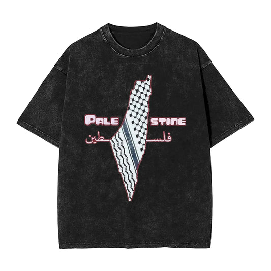 Threads of Freedom – 100% Cotton Palestine Flag Tee
