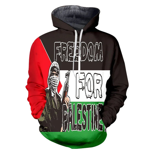 Rebel Thread – Unisex 3D Flag Statement Hoodie