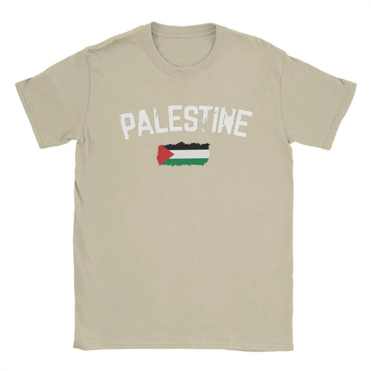 Freedom Threaded – Palestine Flag Cotton Tee