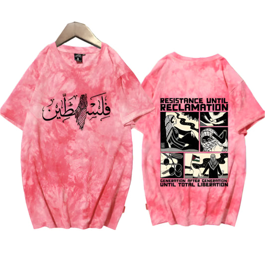 Reclaim the Hue – Tie-Dye Resistance Tee